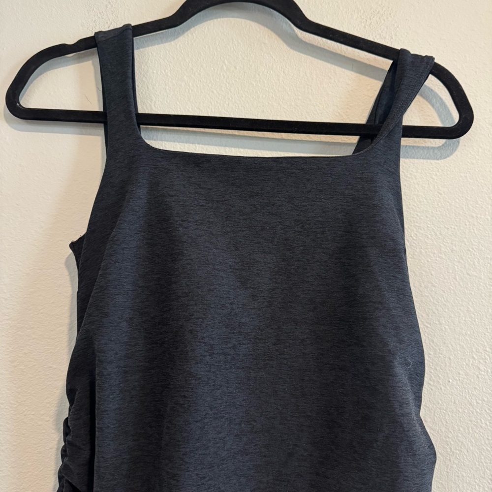 Beyond Yoga Beyond The Bump Icon Maternity Midi Tank Dress Spacedye S - Picture 4 of 8